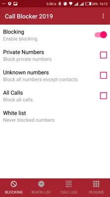 Call Blocker 2019 android App screenshot 2