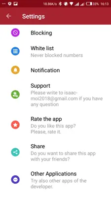 Call Blocker 2019 android App screenshot 5